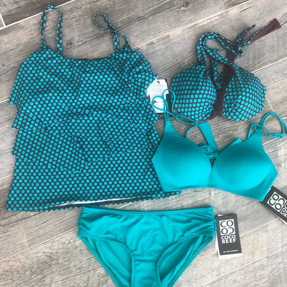 Coco Reef bundle NO polka dot bikini top